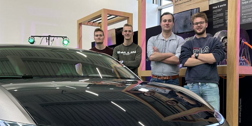 BRACE automotive development nodigt studententeam uit bij Lightyear